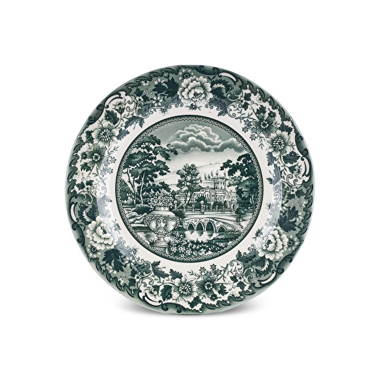 Karaca Old Town 4 Parça Pasta Takımı Yeşil 21 cm