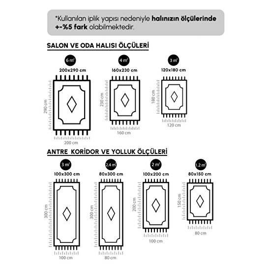 Kaşmir Halı 7/24 Plushy Cushy 80x150 cm