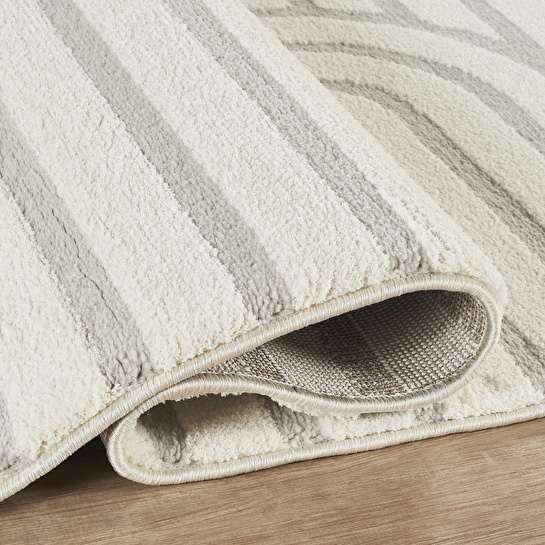 Kaşmir Halı 7/24 Plushy Runa Gray 50x80