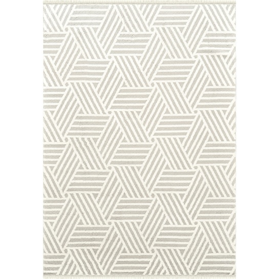 Kaşmir Halı 7/24 Plushy Tova Gray 160x230 cm