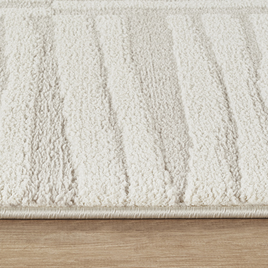 Kaşmir Halı 7/24 Plushy Tova Cream 200x290 cm