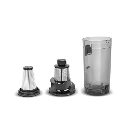 Homend Dustrider Pro 1270H Toz İstasyonlu Ergonomik Dikey Süpürge Siyah