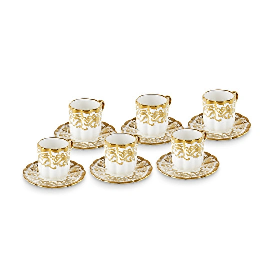 Karaca Cihangir 6 Kişilik Kahve Fincan Takımı 90 ml
