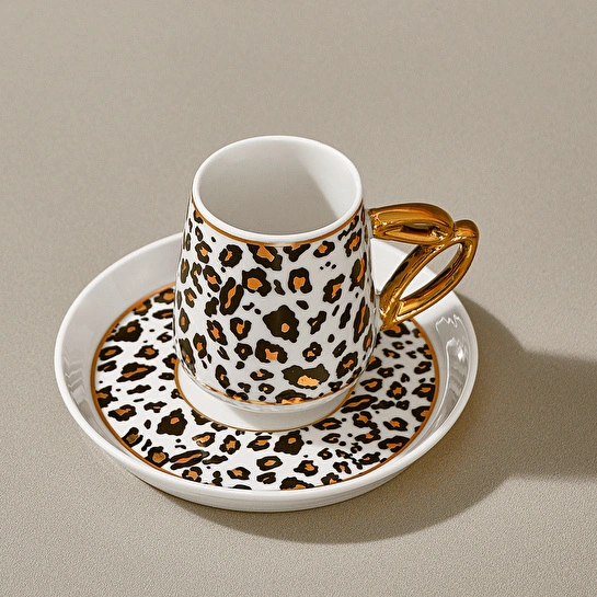 Karaca West 6 Kişilik Kahve Fincan Takımı 90 ml