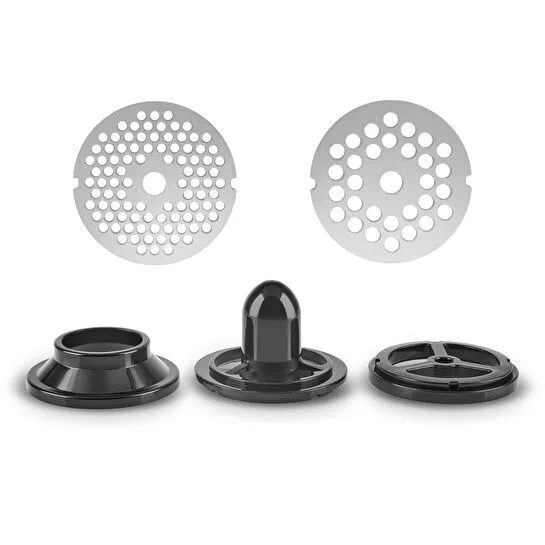 Karaca Multichef Ultra Inox Kıyma Çekme/Sucuk-Sosis/İçli Köfte Aparatlı Hamur Yoğurma Makinesi 2000W 8L