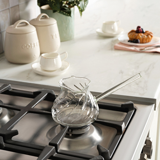 Karaca Lunara Cam Cezve 400 ml