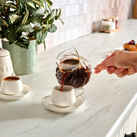 Karaca Lunara Cam Cezve 400 ml