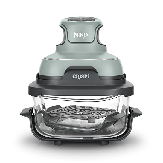 Ninja Crispi 4 in 1 Taşınabilir Cam Hazneli Pişirme Sistemi - Sage Green