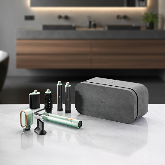 Homend Hairmony 4606h Plus Saç Kurutma ve Şekillendirme Seti Su Yeşili