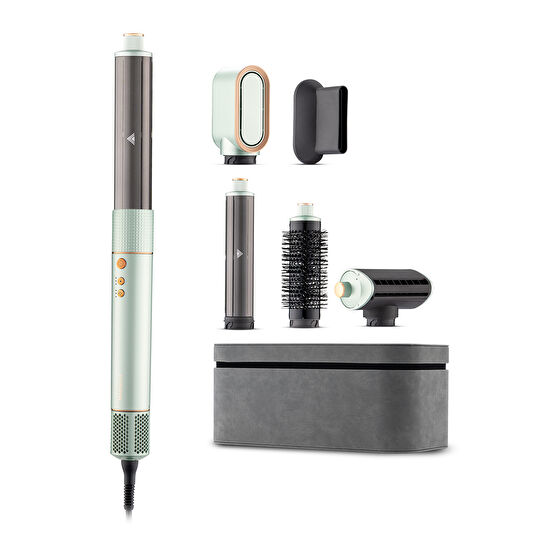 Homend Hairmony 4606h Plus Saç Kurutma ve Şekillendirme Seti Su Yeşili