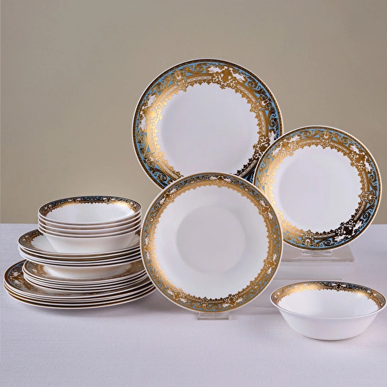 Karaca Royal Opal 24 Parça 6 Kişilik Yemek Takımı