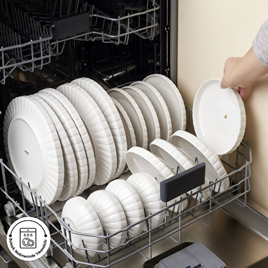 Karaca Stream Bone Pumpkin 24 Parça 6 Kişilik Yemek Takımı