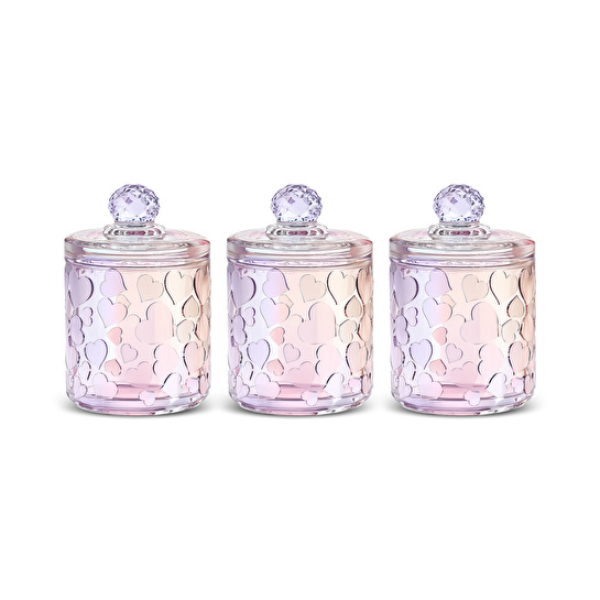 Karaca Robby Lüsterli 3'lü Baharat Takımı Kalpli