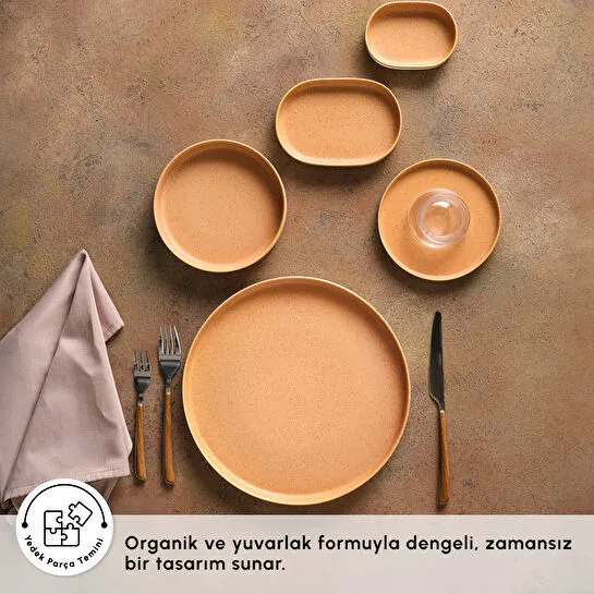 Karaca x Fatih Tutak Earth Collection 26 Parça 6 Kişilik Kahvaltı Seti