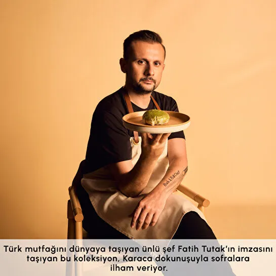 Karaca x Fatih Tutak Earth Collection 26 Parça 6 Kişilik Kahvaltı Seti