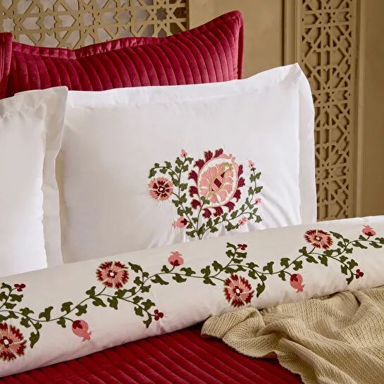 Karaca Home Lorea Çift Kişilik Nakışlı Winter Set