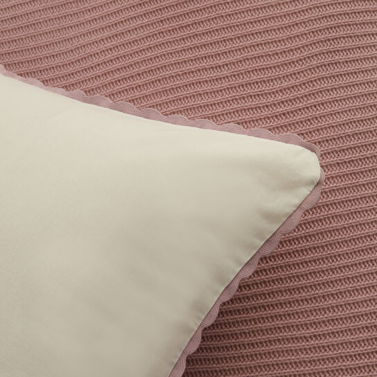 Karaca Home Rubelia Mürdüm Nakışlı Çift Kişilik Nish Set