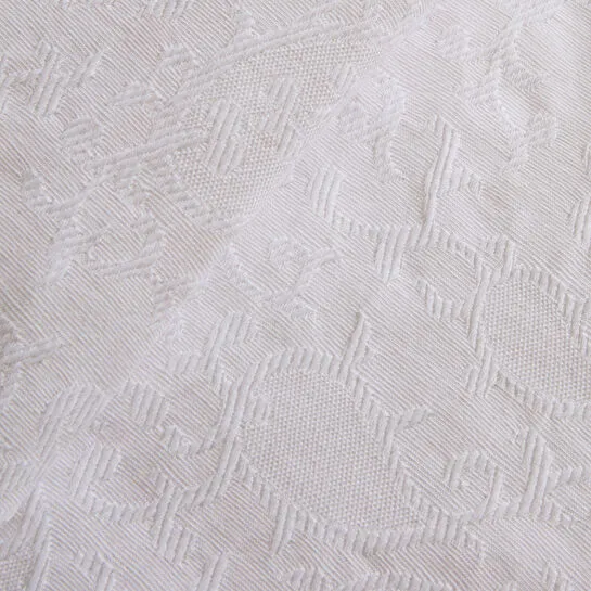 Karaca Home Marıbel %100 Pamuk Yatak Örtüsü Takımı Beyaz