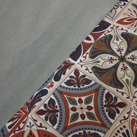 Karaca Home Tessera %100 Pamuk Çift Kişilik Nevresim Takımı Mint