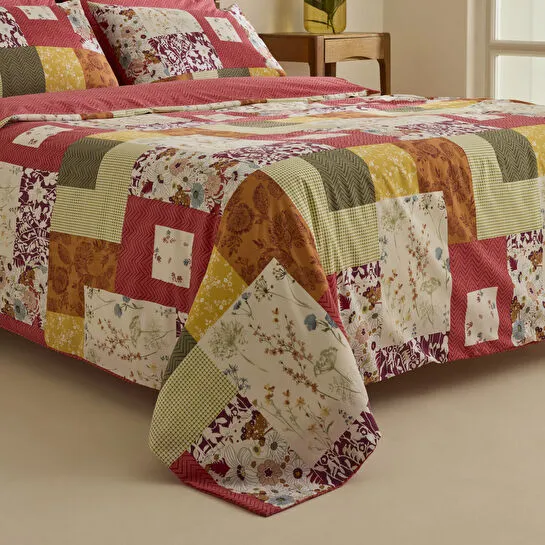 Sarah Anderson Comfora Çift Kişilik Nevresim Takımı Multicolour