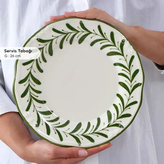 Karaca Oliva 32 Parça 6 Kişilik Kahvaltı Takımı