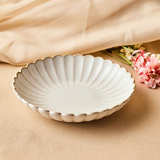 Karaca Daisy Çukur Tabak 19 cm