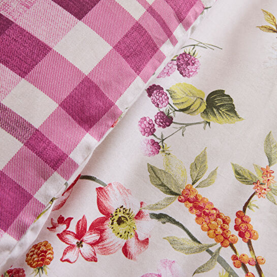 Karaca Home Berry Hills Çift Kişilik Nevresim Takımı Mürdüm