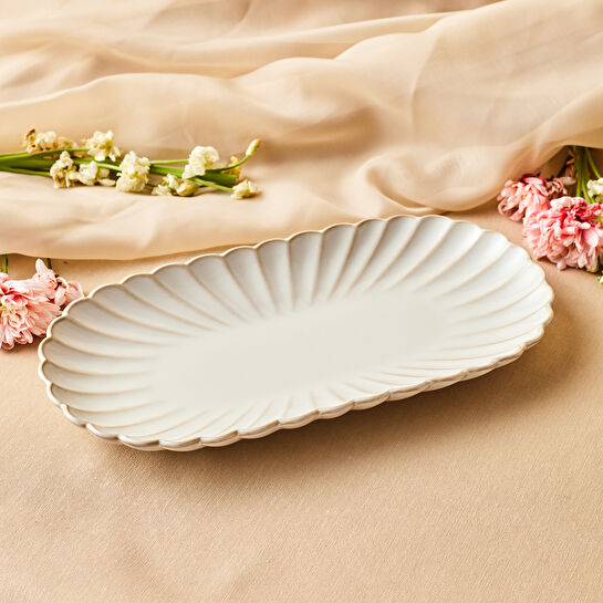 Karaca Daisy Kayık Tabak 31 cm