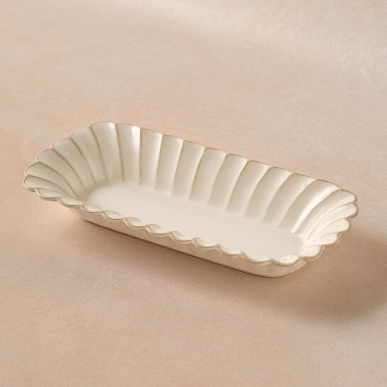 Karaca Daisy Derin Kayık Tabak 26 cm