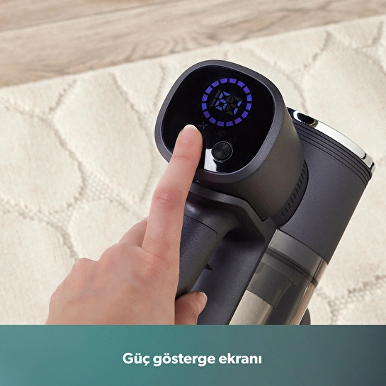 Homend Dustrider 1271H 160W Şarjlı Dikey Süpürge 12 KPA