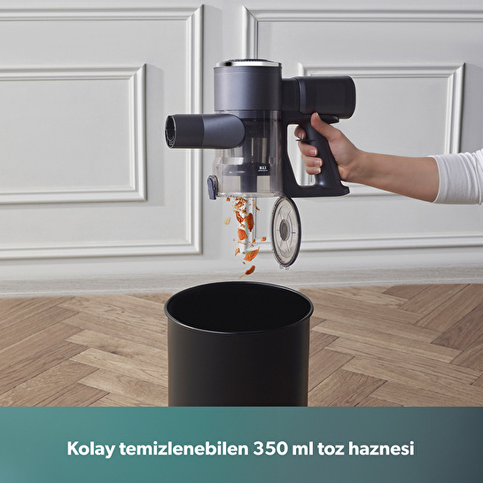 Homend Dustrider 1271H 160W Şarjlı Dikey Süpürge 12 KPA