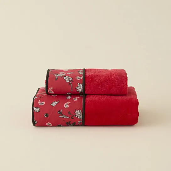 Karaca Home X 2Wins Hestia Havlu Seti Kırmızı