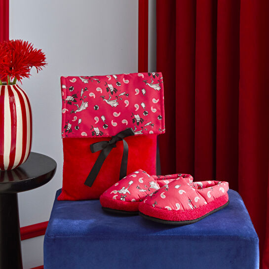 Karaca Home X 2 Wins Hestia Terlik 36-40 Kırmızı