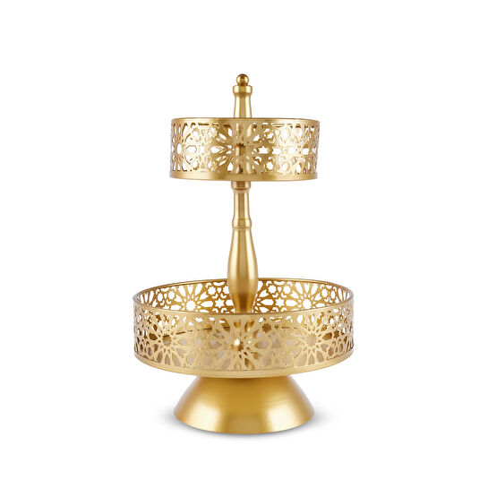 Karaca Home Sema İki Katlı Servislik Gold