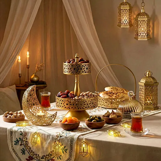 Karaca Home Sema Tepsi Sunumluk Gold