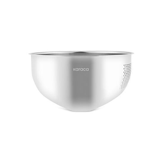 Karaca Mutfaksever Flow Çelik Yıkama ve Süzgeç Kabı 24 cm