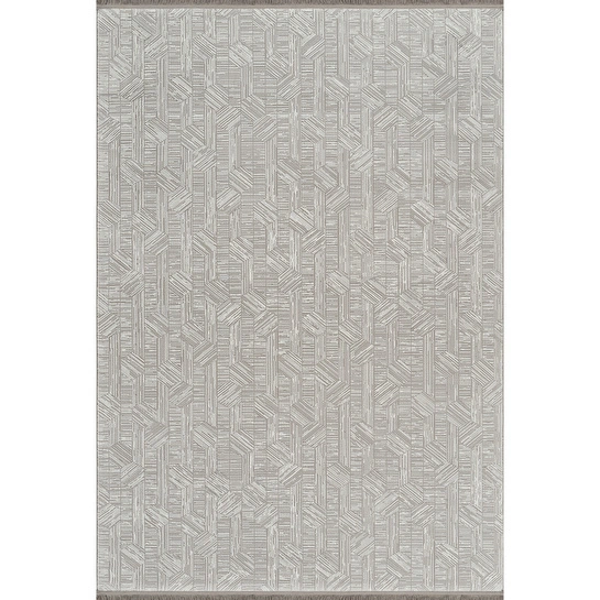 Kaşmir Halı 7/24 Sahara Sofline Aura Grey 80x300 cm