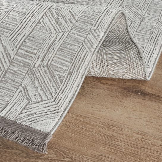 Kaşmir Halı 7/24 Sahara Sofline Aura Grey 200x290 cm