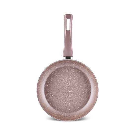 Karaca Biogranit Tubi 3'lü Tava Sahan Seti Rosegold