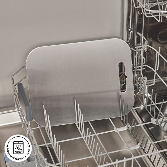 Karaca 304 Paslanmaz Çelik Kesme Tahtası Inox