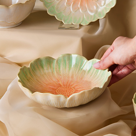 Karaca Magnolia Çukur Tabak 18 cm