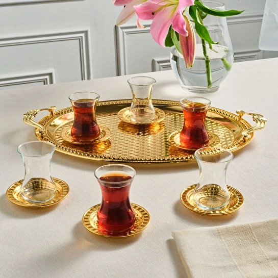 Karaca Elipsia 19 Parça Oval Çay Seti