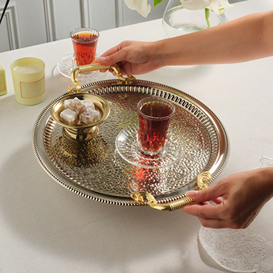 Karaca Arcia Yuvarlak Tepsi