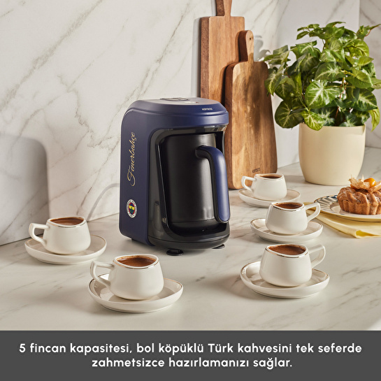 Karaca x Fenerbahçe Hatır Hüps Marş Söyleyen Sütlü Türk Kahve Makinesi