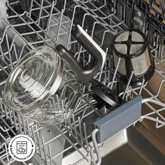 Karaca x Beşiktaş Just Coffee Aroma 2 in 1 Filtre Kahve ve Çay Demleme Makinesi