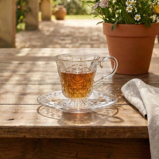 BM BAROQUE ROCK 2Lİ KAHVE FİNCAN TAKIMI