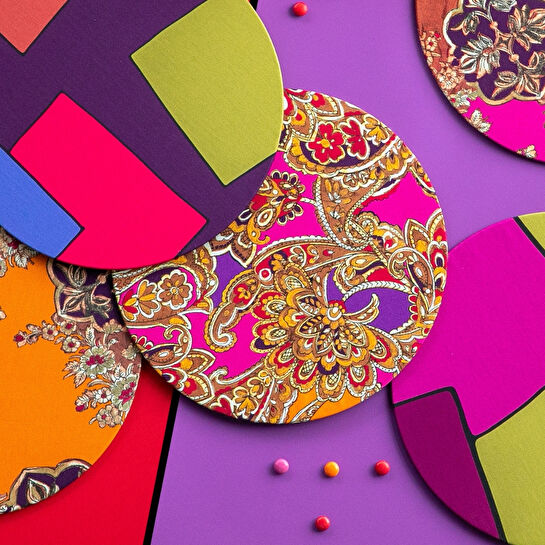 BM VESTI LA TAVOLA SUPLA MOR-MAVİ,34CM