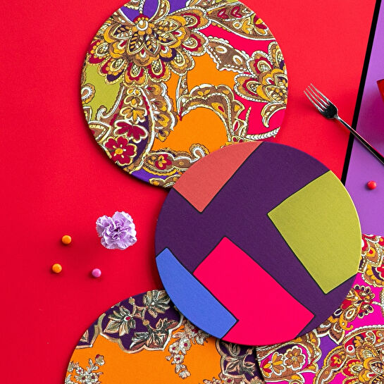 BM VESTI LA TAVOLA SUPLA TURUNCU-MAVİ