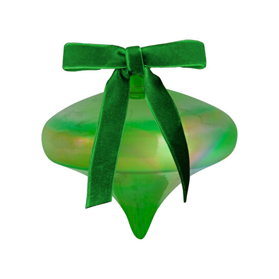 Baci Milano Vesti La Tavola Yeşil Cam Yılbaşı Süsü