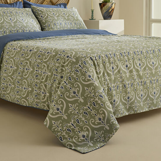 Sarah Anderson Aderra Çift Kişilik Nevresim Takımı Mint